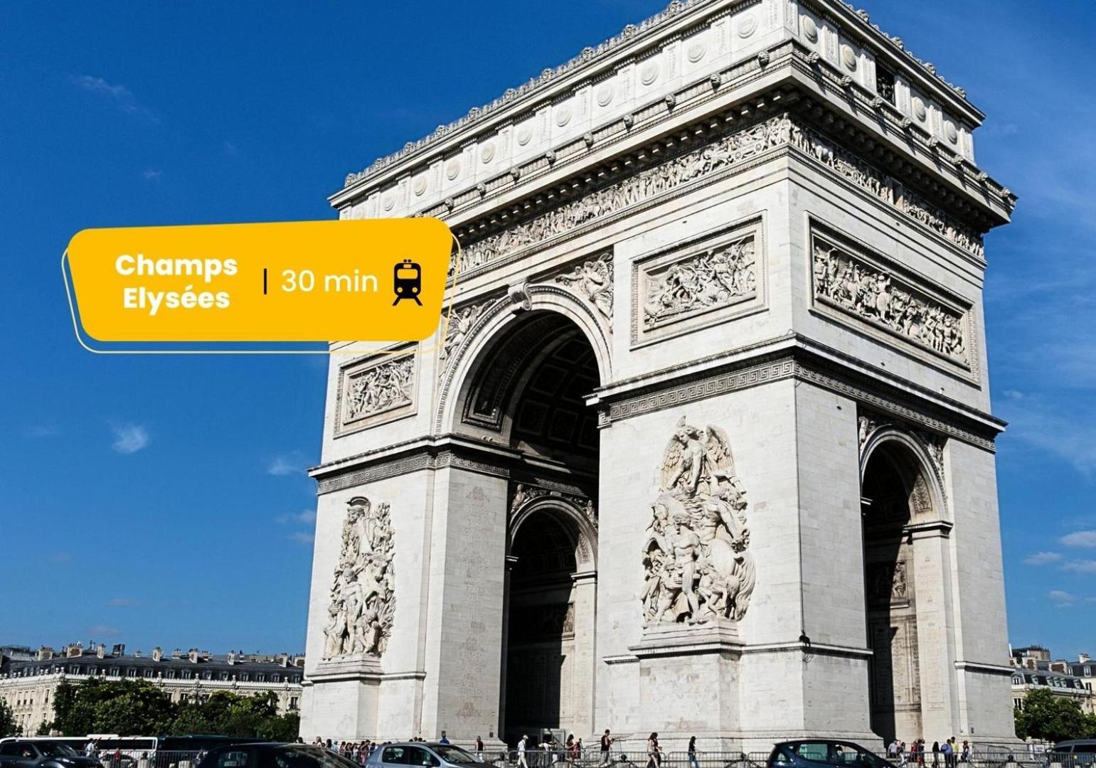 219-Suite Katia - Superb Appartment Paris Luaran gambar